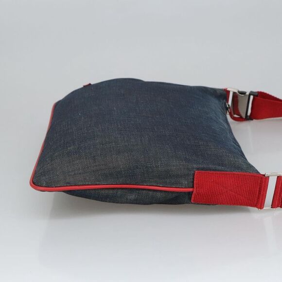 Prada Sports Navy Canvas Shoulder Bag (Pre-Owned) - Picture 3 of 16